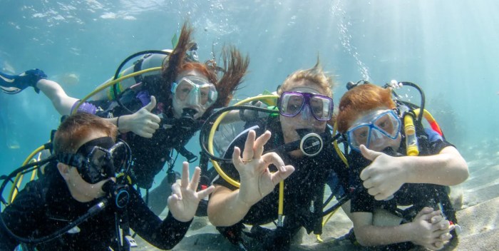 Scuba diving vacations